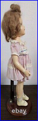 1930's Madame Alexander Wendy Composition Doll 15 Lt Brown Hair Blue Sleep Eyes