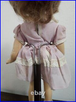1930's Madame Alexander Wendy Composition Doll 15 Lt Brown Hair Blue Sleep Eyes