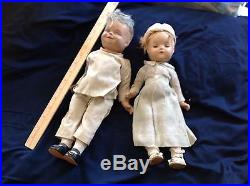 1930s Madame Alexander Dr. Dafoe and nurse dolls