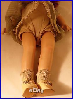 1935 Mme Madame Alexander 16 Composition Baby Jane Doll Everything Original