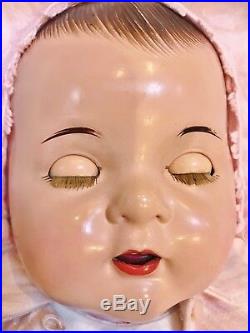 1935 Madame Alexander RARE 24 Dionne Quint Quintuplet Yvonne Compo Baby Doll