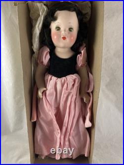 1938 Madame Alexander Snow White Doll 16 Composition Original Clothes Shoes