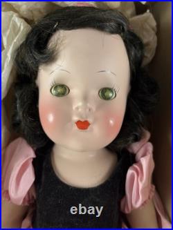 1938 Madame Alexander Snow White Doll 16 Composition Original Clothes Shoes