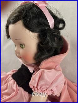 1938 Madame Alexander Snow White Doll 16 Composition Original Clothes Shoes