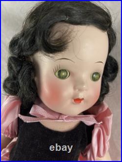 1938 Madame Alexander Snow White Doll 16 Composition Original Clothes Shoes