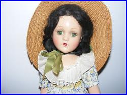 1939 17 Alexander SCARLETT O'HARA Gone with the Wind composition compo doll