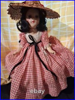 1939 MADAME ALEXANDER SCARLET OHARA COMPOSITION DOLL 11 Tall RARE