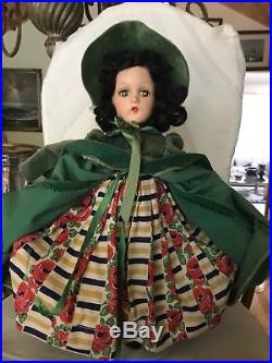 1940's Vintage Madame Alexander Scarlett O'Hara Doll