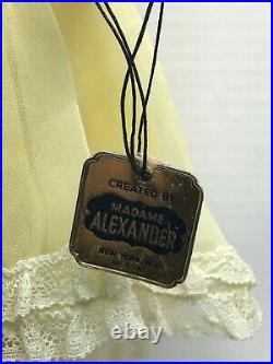 1942 Kate Greenaway 15 Composition Doll Madame Alexander A/O Hand Tag