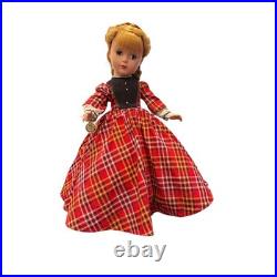 1948 Madame Alexander Meg Little Women Hard Plastic Doll Original Costume 14