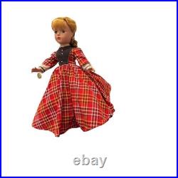 1948 Madame Alexander Meg Little Women Hard Plastic Doll Original Costume 14