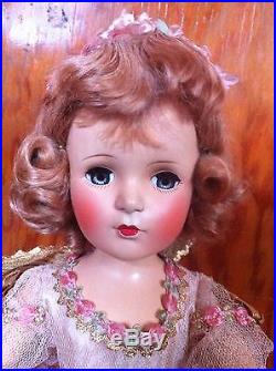 1949 Madame Alexander 20 Inch Fairy Queen. Margaret Doll Face. BEAUTIFUL