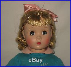 1950's Madame Alexander 14 Hard Plastic Maggie Face Annabelle Doll NMIB MZ26