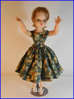 1950's Madame Alexander Cissy Jointed Teen 20 Doll with Handmade Wardrobe