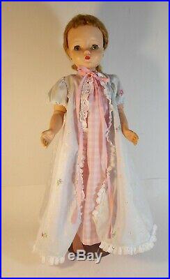 1950's Madame Alexander Cissy Jointed Teen 20 Doll with Handmade Wardrobe