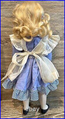 1950's Madame Alexander Doll Alice In Wonderland Maggie Face Herculean Steamer