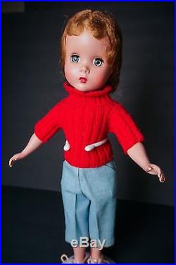 1950's Madame Alexander Kathy Skater Doll 15 Factory Clothes
