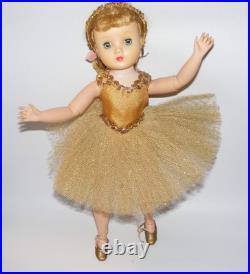 1950's Vintage Madame Alexander Elise GOLD Ballerina 16 Jointed Doll