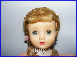 1950's Vintage Madame Alexander Elise GOLD Ballerina 16 Jointed Doll