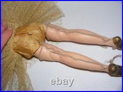 1950's Vintage Madame Alexander Elise GOLD Ballerina 16 Jointed Doll