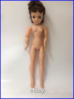 1950s 20 Madame Alexander Hard Plastic Cissy Doll Tagged Taffeta Dress