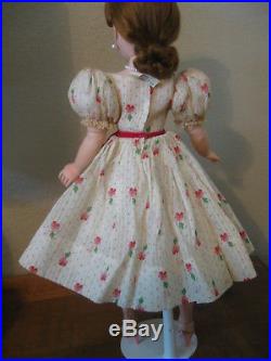 1950s CISSY TAGGED DIMITY DAY DRESS