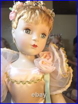1950s EXQUISITE! Large 18 Madame Alexander Nina Ballerina Doll All Original