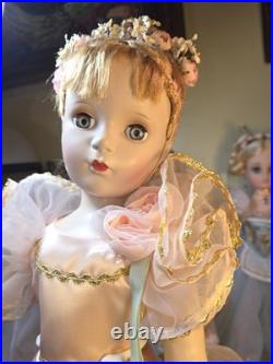 1950s EXQUISITE! Large 18 Madame Alexander Nina Ballerina Doll All Original