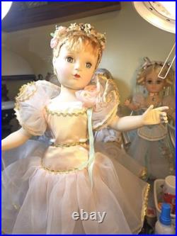 1950s EXQUISITE! Large 18 Madame Alexander Nina Ballerina Doll All Original