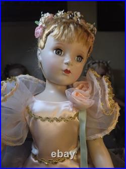1950s EXQUISITE! Large 18 Madame Alexander Nina Ballerina Doll All Original