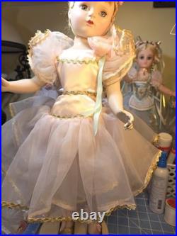 1950s EXQUISITE! Large 18 Madame Alexander Nina Ballerina Doll All Original
