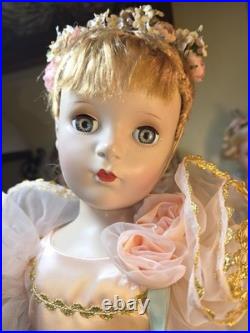 1950s EXQUISITE! Large 18 Madame Alexander Nina Ballerina Doll All Original