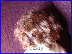 1950s MADAME ALEXANDER 20 CISSY DOLL AUBURN HAIR NICE HARD PLASTIC