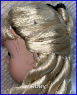 1950s MADAME ALEXANDER LITTLE WOMEN'AMY' 14DOLL with MOHAIR withOriginal Hairdo