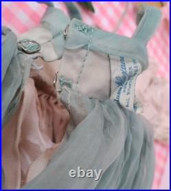 1950s Madame Alexander 14 Princess Margaret Bridesmaid Redhead Blue Dress HTF
