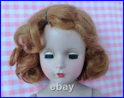 1950s Madame Alexander 14 Princess Margaret Bridesmaid Redhead Blue Dress HTF