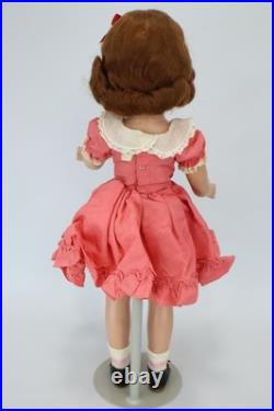1950s Madame Alexander 17 Hard Plastic MARGARET Doll RARE Tagged Dress