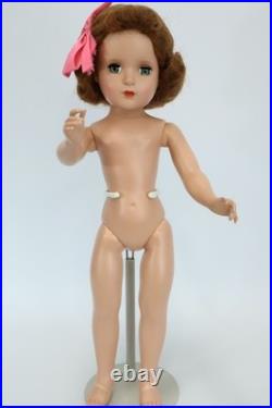 1950s Madame Alexander 17 Hard Plastic MARGARET Doll RARE Tagged Dress