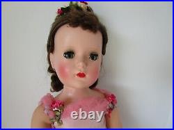 1950s Madame Alexander 17 Margot Ballerina Doll Pink Tutu VINYL JOINTED ARMS