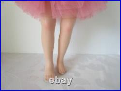 1950s Madame Alexander 17 Margot Ballerina Doll Pink Tutu VINYL JOINTED ARMS