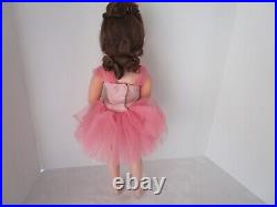 1950s Madame Alexander 17 Margot Ballerina Doll Pink Tutu VINYL JOINTED ARMS