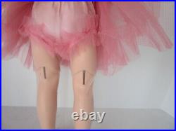 1950s Madame Alexander 17 Margot Ballerina Doll Pink Tutu VINYL JOINTED ARMS