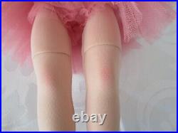 1950s Madame Alexander 17 Margot Ballerina Doll Pink Tutu VINYL JOINTED ARMS