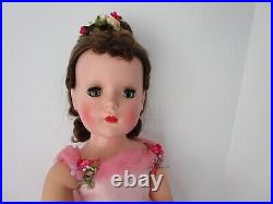1950s Madame Alexander 17 Margot Ballerina Doll Pink Tutu VINYL JOINTED ARMS