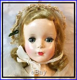 1950s Madame Alexander HP Walker Bride Doll All Original