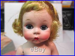 1950s Madame Alexander Kins Doll #511 Alex Blonde With Original Box Very Nice NR