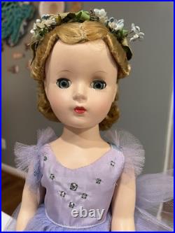 1950s Madame Alexander Margot Ballerina 14 Inch Rare Doll