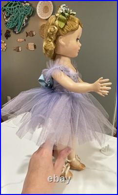 1950s Madame Alexander Margot Ballerina 14 Inch Rare Doll