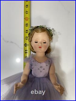 1950s Madame Alexander Margot Ballerina 14 Inch Rare Doll