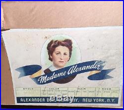 1951 Madame Alexander 14 Rosamund Bridesmaid in pink with box